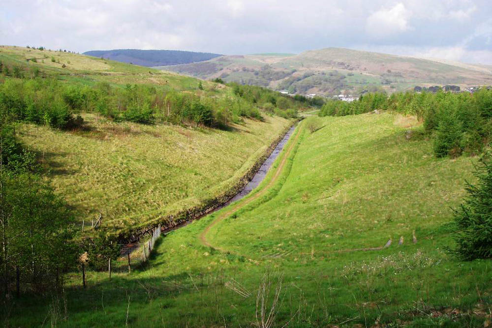 Environmental improvements to a tip site in South Wales