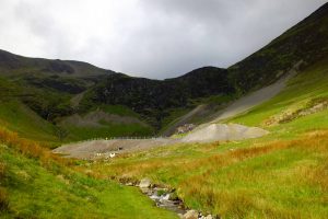 Force Crag mine water treatment scheme, near Keswick, Cumbria