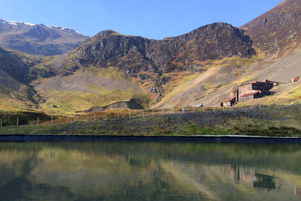 Force Crag mine water treatment scheme, near Keswick, Cumbria