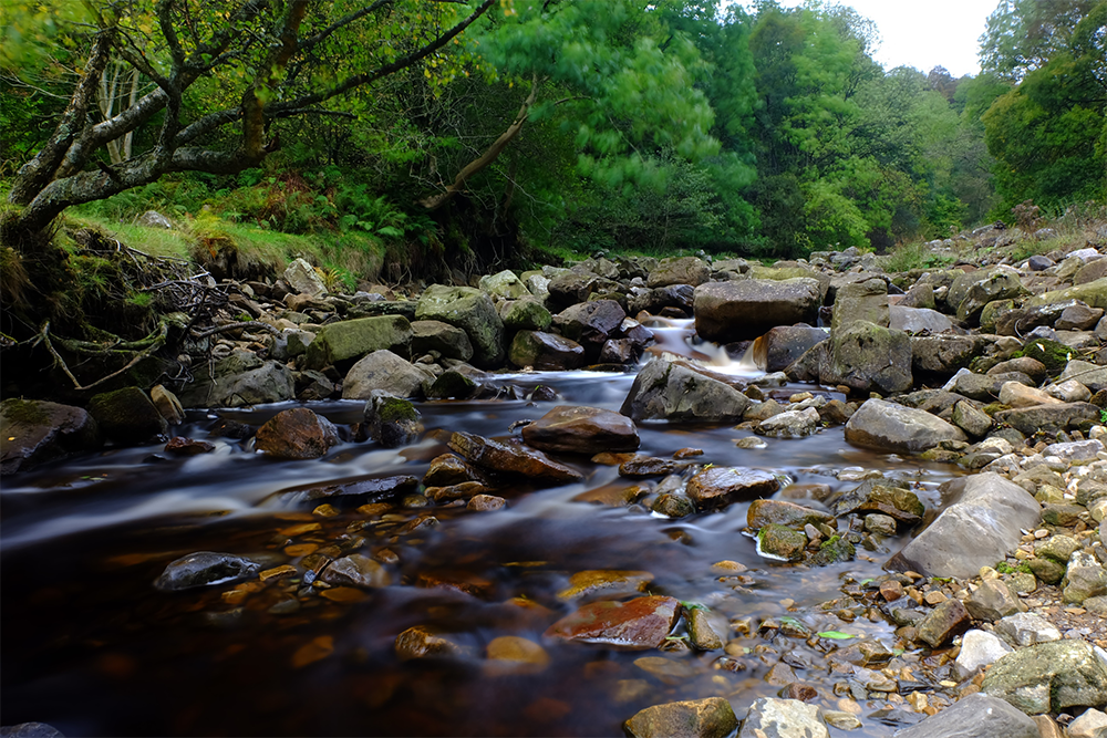 Flowing Water at Gunnerside Gill