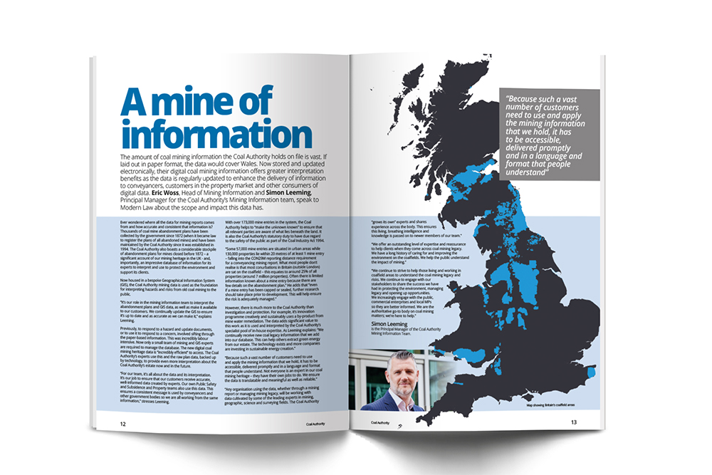 Modern Law mine of information article