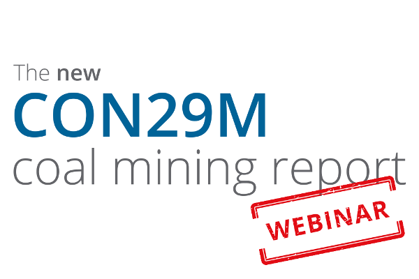 The new CON29M coal mining report webinar
